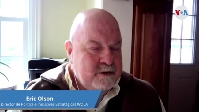 Eric Olson, director de Política e Iniciativas Estratégicas de WOLA (Logros)