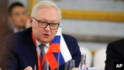 Thứ trưởng Ngoại giao Nga Sergei Ryabkov ở Bắc Kinh hồi tháng 1/2019 (ảnh tư liệu).