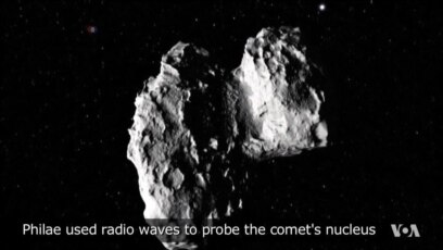 Philae Lands on Icy Comet Surface, Sends Data